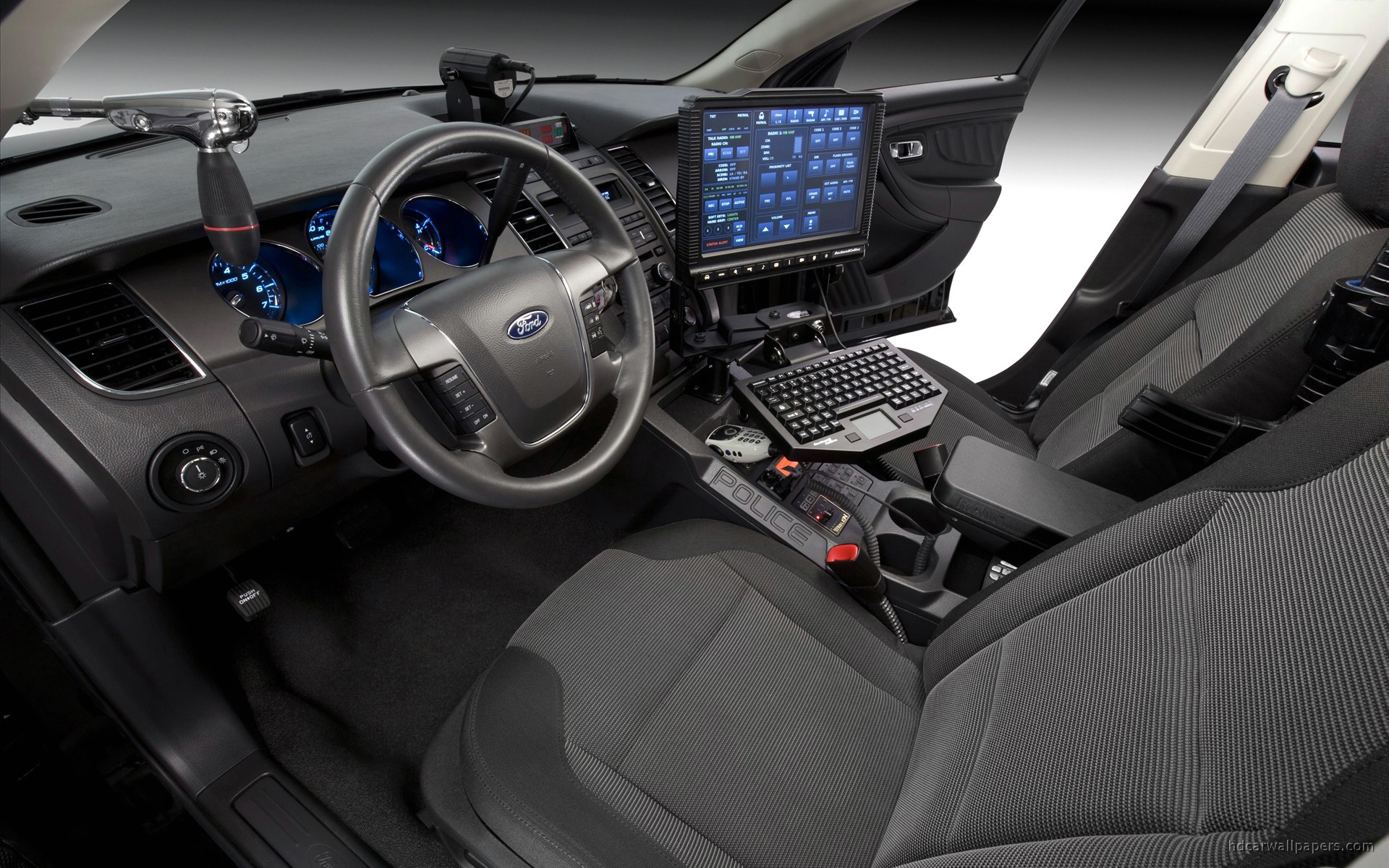 Custom fleet console and equipment mounting installation